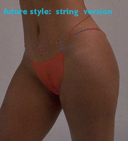 String - Panties Front